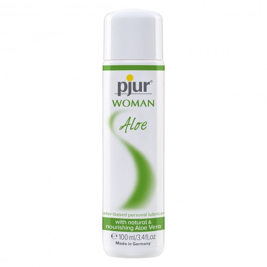 Лубрикант на водной основе pjur WOMAN Aloe - 100 мл. - Pjur - купить с доставкой в Новошахтинске