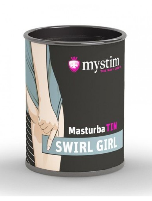 Компактный мастурбатор MasturbaTIN Swirl Girl - MyStim - в Новошахтинске купить с доставкой