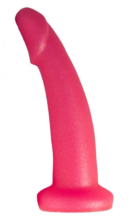 Розовый плаг-массажёр для простаты - 13,5 см. - LOVETOY (А-Полимер) - в Новошахтинске купить с доставкой