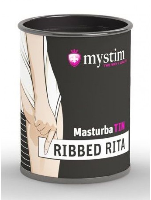 Компактный мастурбатор MasturbaTIN Ribbed Rita - MyStim - в Новошахтинске купить с доставкой
