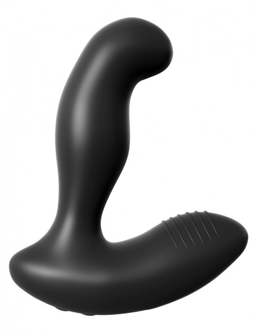 Черный массажер простаты Electro Stim Prostate Vibe с электростимуляцией - 13,3 см. - Pipedream - купить с доставкой в Новошахтинске