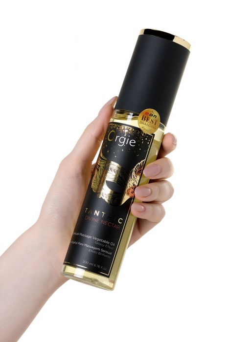 Растительное массажное масло Orgie Tantric Divine Nectar - 200 мл. - ORGIE - купить с доставкой в Новошахтинске