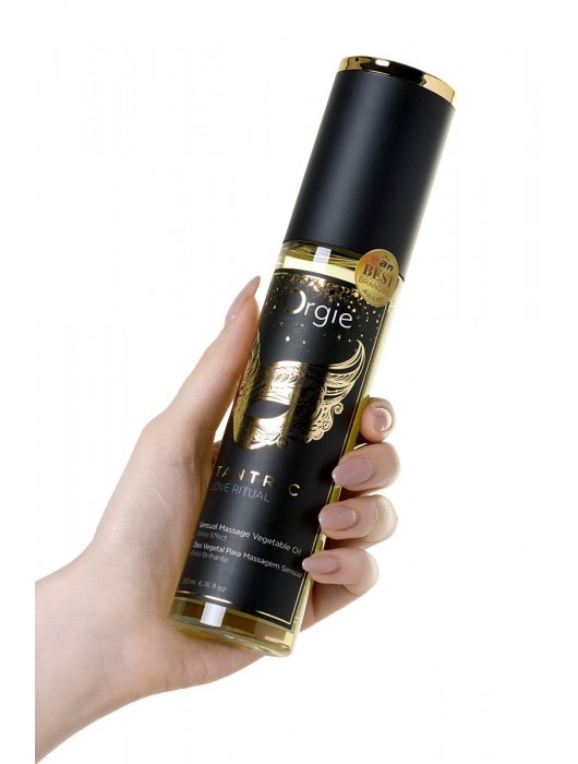 Растительное массажное масло Orgie Tantric Love Ritual - 200 мл. - ORGIE - купить с доставкой в Новошахтинске