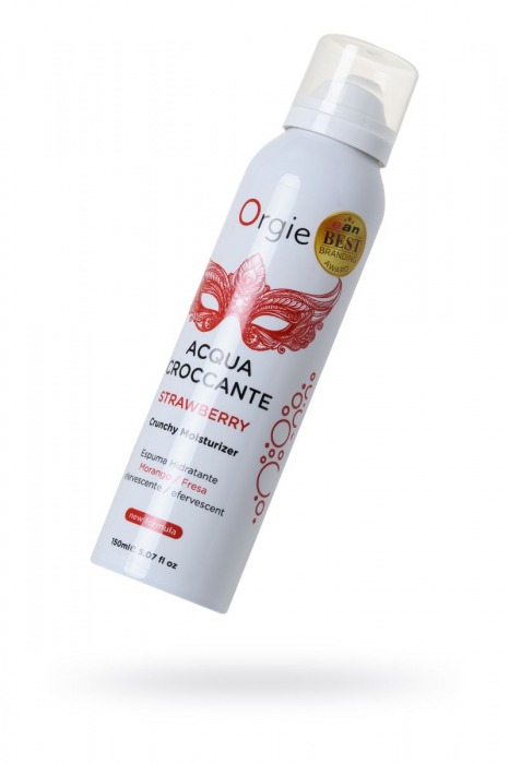 Шипучая увлажняющая пена для чувственного массажа Orgie Acqua Croccante - 150 мл. - ORGIE - купить с доставкой в Новошахтинске