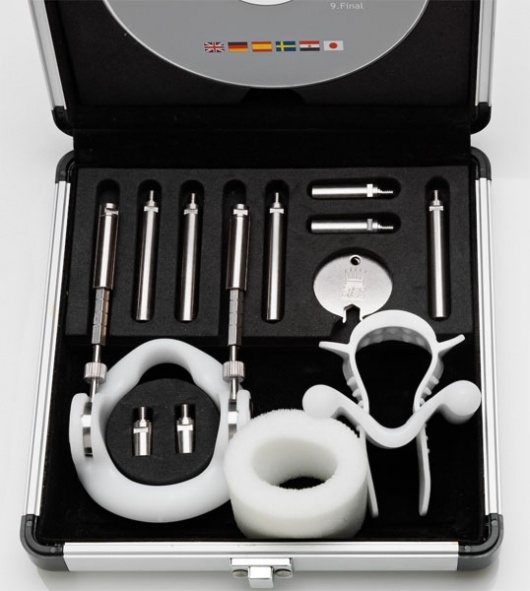 Устройство для увеличения пениса Jes-Extender Titanium - Jes Extender - в Новошахтинске купить с доставкой