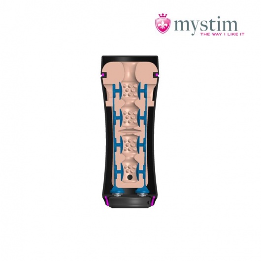 Мастурбатор-анус Opus E Donut с возможностью подключения электростимуляции - MyStim - купить с доставкой в Новошахтинске