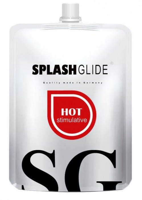 Возбуждающий лубрикант на водной основе Splashglide Hot Stimulative - 100 мл. - Splashglide - купить с доставкой в Новошахтинске