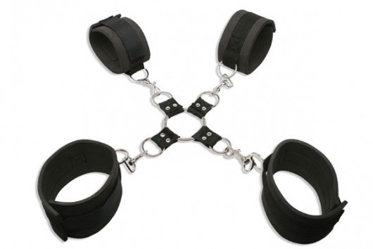 Наручники и наножники с фиксацией Extreme Hog-Tie Kit - Pipedream - купить с доставкой в Новошахтинске