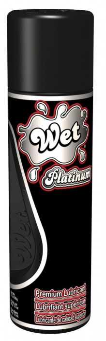 Гель-лубрикант на силиконовой основе Wet Platinum - 93 мл. - Wet International Inc. - купить с доставкой в Новошахтинске