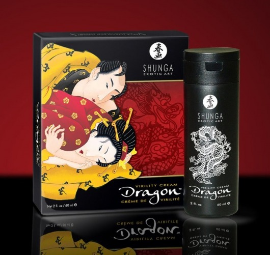 Интимный мужской крем  Дракон - Shunga - купить с доставкой в Новошахтинске