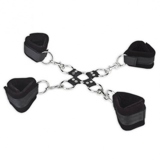 Комплект для сковывания из 5 предметов - Lux Fetish - купить с доставкой в Новошахтинске