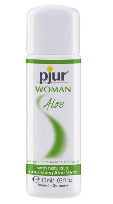 Лубрикант на водной основе pjur WOMAN Aloe - 30 мл. - Pjur - купить с доставкой в Новошахтинске