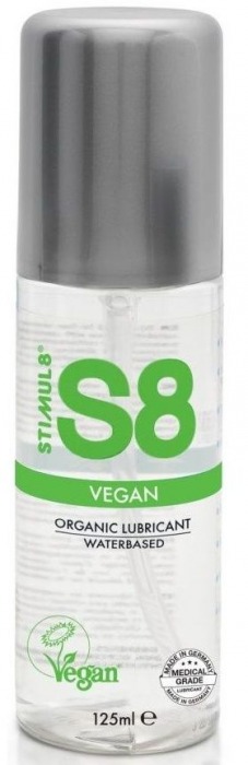 Веганский лубрикант на водной основе S8 Vegan Lube - 125 мл. - Stimul8 - купить с доставкой в Новошахтинске