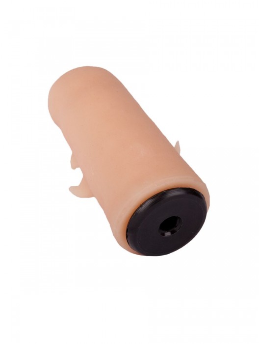 Черный пояс-трусики с двумя насадками  Экзотик-Sara  - 16,5 и 11 см. - LOVETOY (А-Полимер) - купить с доставкой в Новошахтинске