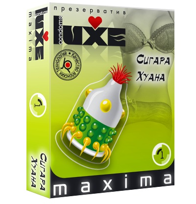 Презерватив LUXE Maxima  Сигара Хуана  - 1 шт. - Luxe - купить с доставкой в Новошахтинске
