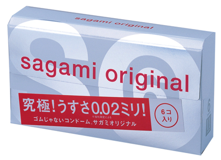 Ультратонкие презервативы Sagami Original - 6 шт. - Sagami - купить с доставкой в Новошахтинске
