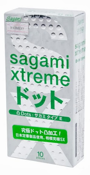Презервативы Sagami Xtreme Type-E с точками - 10 шт. - Sagami - купить с доставкой в Новошахтинске