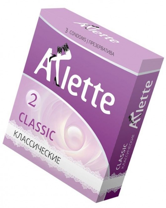 Классические презервативы Arlette Classic - 3 шт. - Arlette - купить с доставкой в Новошахтинске