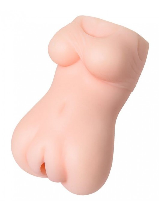 Телесный мастурбатор Juicy Pussy Cherry Ripe - ToyFa - в Новошахтинске купить с доставкой