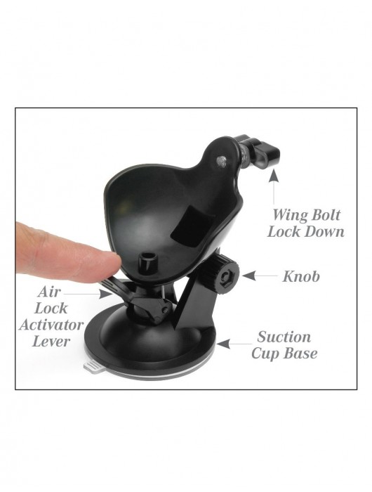 Прозрачный автоматический мастурбатор-анус Mega-Bator Ass - Pipedream - в Новошахтинске купить с доставкой