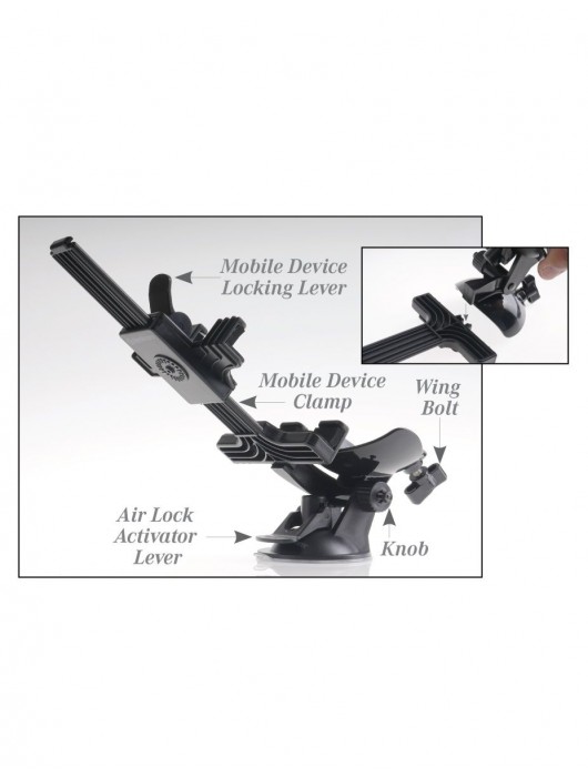 Прозрачный автоматический мастурбатор-анус Mega-Bator Ass - Pipedream - в Новошахтинске купить с доставкой