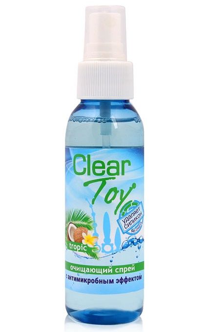 Очищающий спрей для игрушек CLEAR TOY Tropic - 100 мл. - Биоритм - купить с доставкой в Новошахтинске