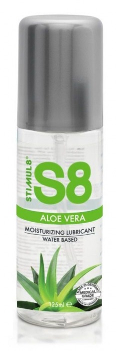 Лубрикант на водной основе S8 Aloe Vera Lube - 125 мл. - Stimul8 - купить с доставкой в Новошахтинске