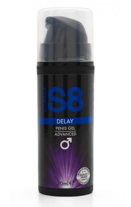 Пролонгирующий гель для мужчин S8 Delay Gel - 30 мл. - Stimul8 - купить с доставкой в Новошахтинске