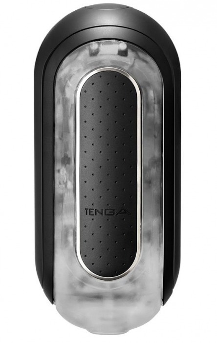 Черный мастурбатор Flip Zero с вибрацией - Tenga - в Новошахтинске купить с доставкой