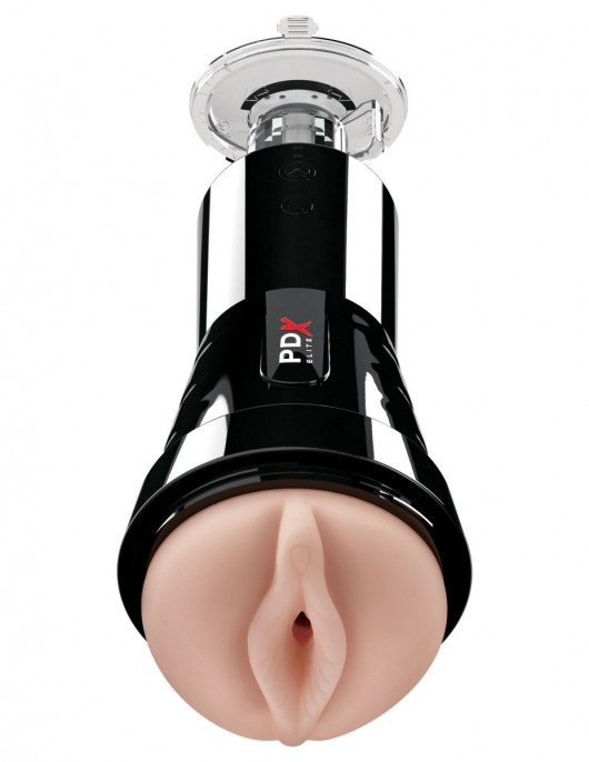 Телесный вибромастурбатор-вагина Cock Compressor Vibrating Stroker - Pipedream - в Новошахтинске купить с доставкой