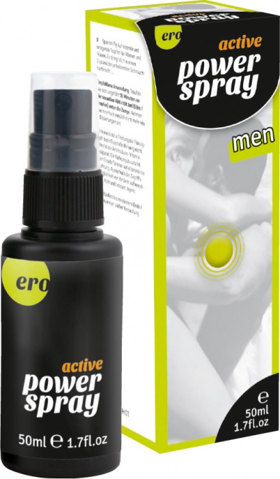 Стимулирующий спрей для мужчин Active Power Spray - 50 мл. - Ero - купить с доставкой в Новошахтинске