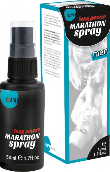Пролонгирующий спрей для мужчин Long Power Marathon Spray - 50 мл. - Ero - купить с доставкой в Новошахтинске