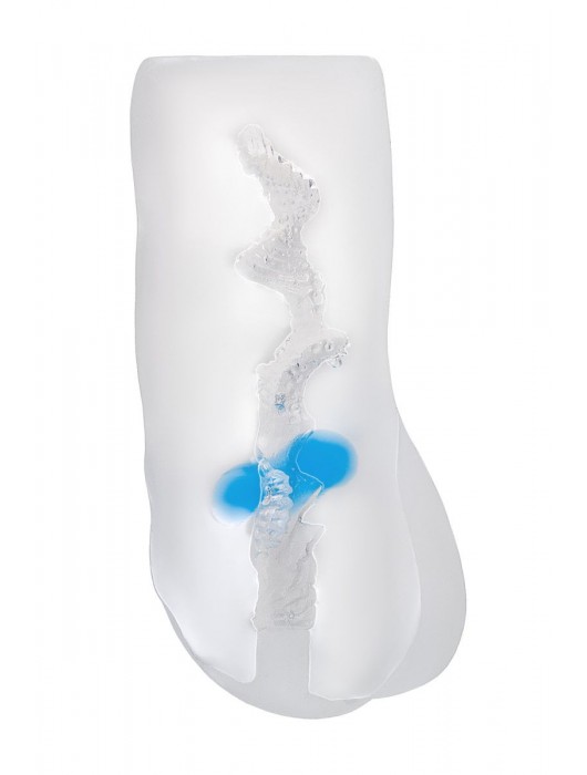 Прозрачный реалистичный мастурбатор Juicy Pussy Hot Crystal - ToyFa - в Новошахтинске купить с доставкой