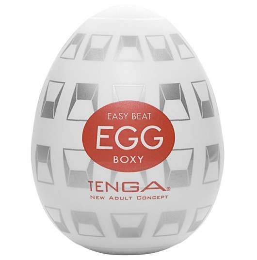 Мастурбатор-яйцо EGG Boxy - Tenga - в Новошахтинске купить с доставкой