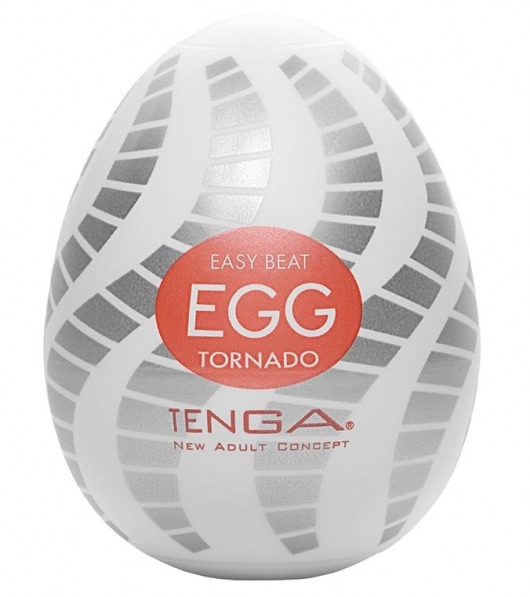 Мастурбатор-яйцо EGG Tornado - Tenga - в Новошахтинске купить с доставкой