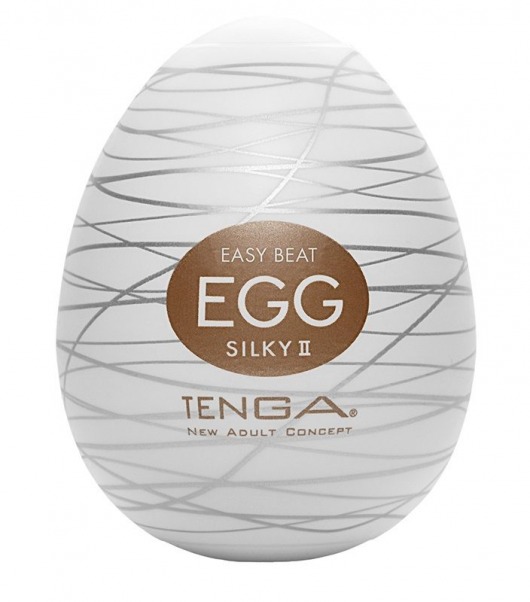 Мастурбатор-яйцо EGG Silky II - Tenga - в Новошахтинске купить с доставкой