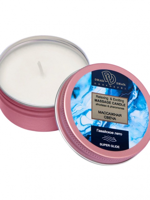 Массажная свеча  Гавайское лето - БиоМед - купить с доставкой в Новошахтинске