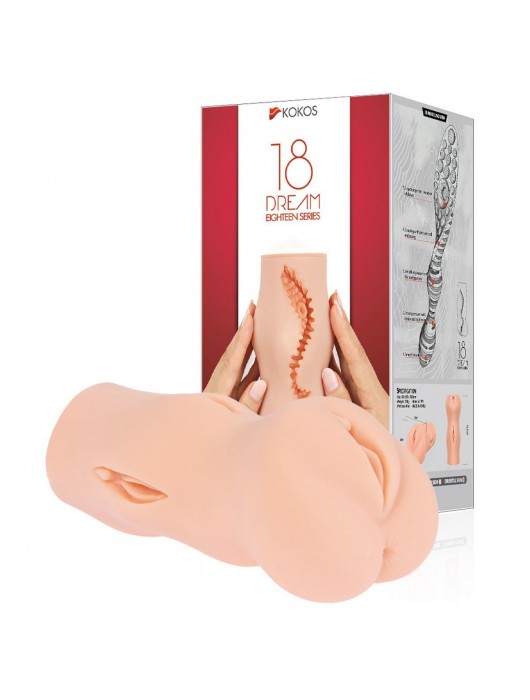 Мастурбатор-вагина Dream без вибрации - KOKOS - в Новошахтинске купить с доставкой