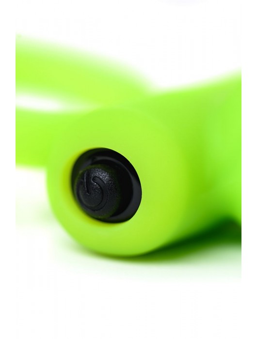 Зеленое виброкольцо на пенис A-Toys - A-toys - в Новошахтинске купить с доставкой