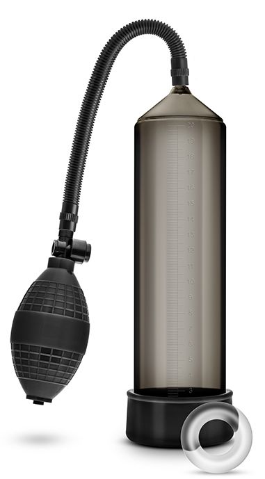 Черная вакуумная помпа VX101 Male Enhancement Pump - Blush Novelties - в Новошахтинске купить с доставкой