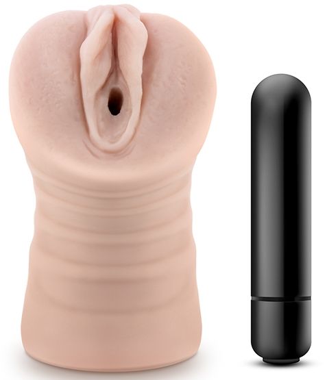 Телесный мастурбатор-вагина Rain - Blush Novelties - в Новошахтинске купить с доставкой