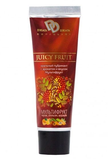 Интимный съедобный лубрикант JUICY FRUIT с ароматом фруктов - 30 мл. - БиоМед - купить с доставкой в Новошахтинске