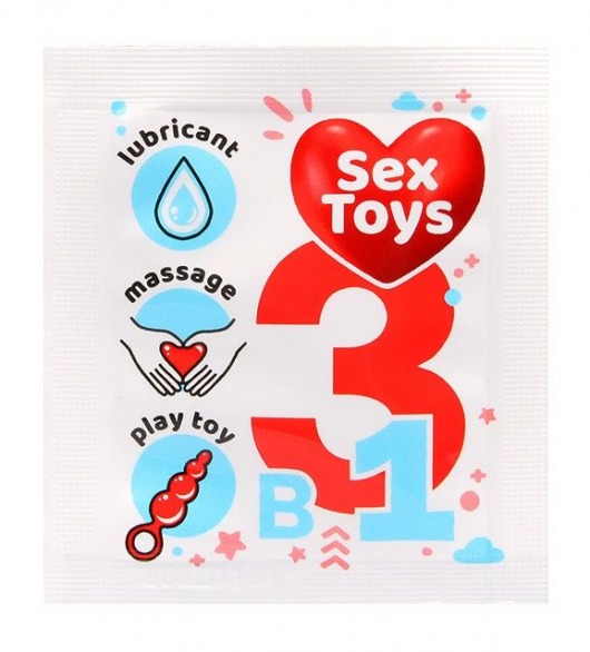 Гель-лубрикант на водной основе Sex Toys - 4 гр. - Биоритм - купить с доставкой в Новошахтинске