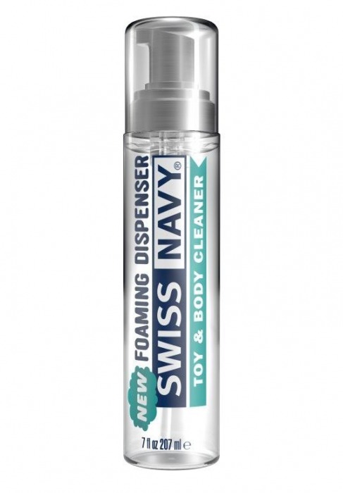 Очищающая пенка для игрушек и тела Swiss Navy Toy   Body Cleaner Foamer - 207 мл. - Swiss navy - купить с доставкой в Новошахтинске