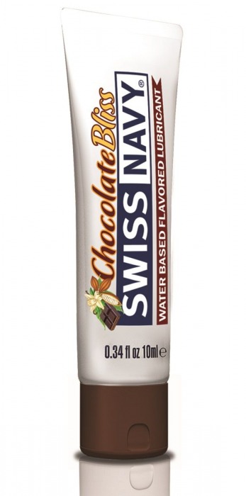 Лубрикант с ароматом шоколада Swiss Navy Chocolate Bliss Lube - 10 мл. - Swiss navy - купить с доставкой в Новошахтинске