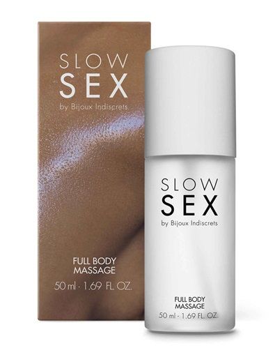 Массажный гель Slow Sex Full Body Massage - 50 мл. - Bijoux Indiscrets - купить с доставкой в Новошахтинске