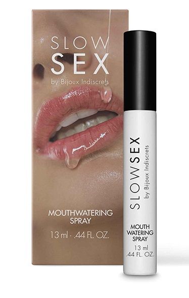 Спрей для усиления слюноотделения Slow Sex Mouthwatering Spray - 13 мл. - Bijoux Indiscrets - купить с доставкой в Новошахтинске