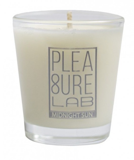 Массажная свеча Midnight Sun с ароматом инжира - 50 мл. - Pleasure Lab - купить с доставкой в Новошахтинске