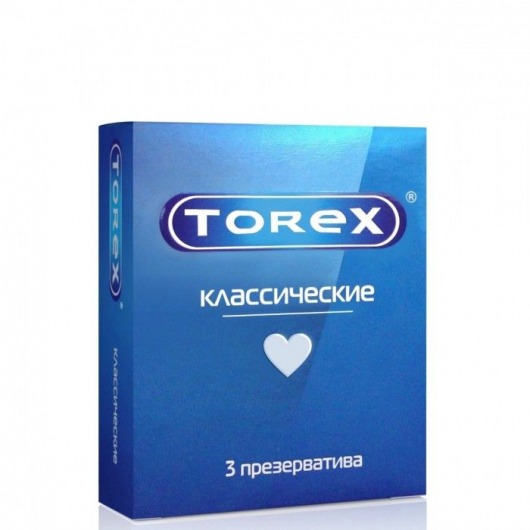 Гладкие презервативы Torex  Классические  - 3 шт. - Torex - купить с доставкой в Новошахтинске