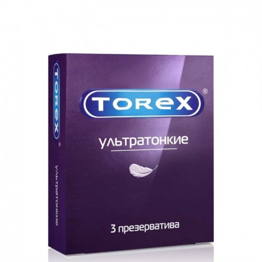 Презервативы Torex  Ультратонкие  - 3 шт. - Torex - купить с доставкой в Новошахтинске